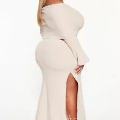 Fashion Nova Grab Some Coco Sweater Maxi Dress - Taupe -Fashion Nova Dresses Shop 09 06 22Studio3 DD KP 14 37 49 38 MD8182 Taupe 0392 PLUS ES