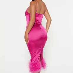 Fashion Nova Party Night Feather Midi Dress - Magenta -Fashion Nova Dresses Shop 09 06 22Studio4 KJ IM 10 02 09 3 JD40305 Magenta 10714 PB