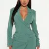Fashion Nova At the Office Blazer Dress - Sage -Fashion Nova Dresses Shop 09 06 22Studio4 KJ IM 10 05 52 4 D26591 Sage 10721 PB