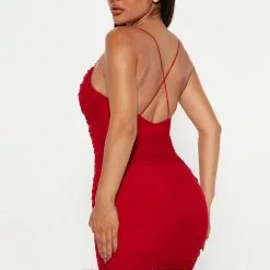 Fashion Nova Lilac Gardens Ruched Mini Dress - Red 10 Fashion Nova Lilac Gardens Ruched Mini Dress - Red -Fashion Nova Dresses Shop 09 06 22Studio4 KJ IM 11 06 54 17 ID5696 Red 10930 EH