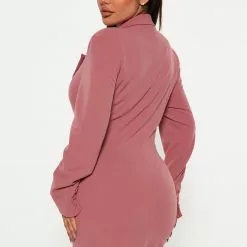 Fashion Nova At the Office Blazer Dress - Mauve -Fashion Nova Dresses Shop 09 06 22Studio4 KJ IM 14 39 24 42 D26591 Mauve 11333 KS