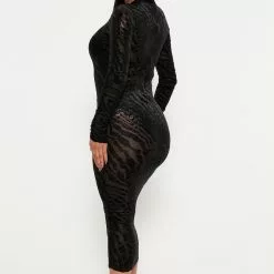 Fashion Nova Wild Instincts Mesh Midi Dress - Black/combo 7 Fashion Nova Wild Instincts Mesh Midi Dress - Black/combo -Fashion Nova Dresses Shop 09 06 22Studio4 KJ IM 15 37 29 54 BD20793 Blackcombo 11517 SG