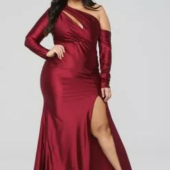 Fashion Nova Pretty Hurts Dress - Burgundy -Fashion Nova Dresses Shop 09 07 17 Studio 1 13 42 00 DT1159 Burgundy 1185 AG scaled