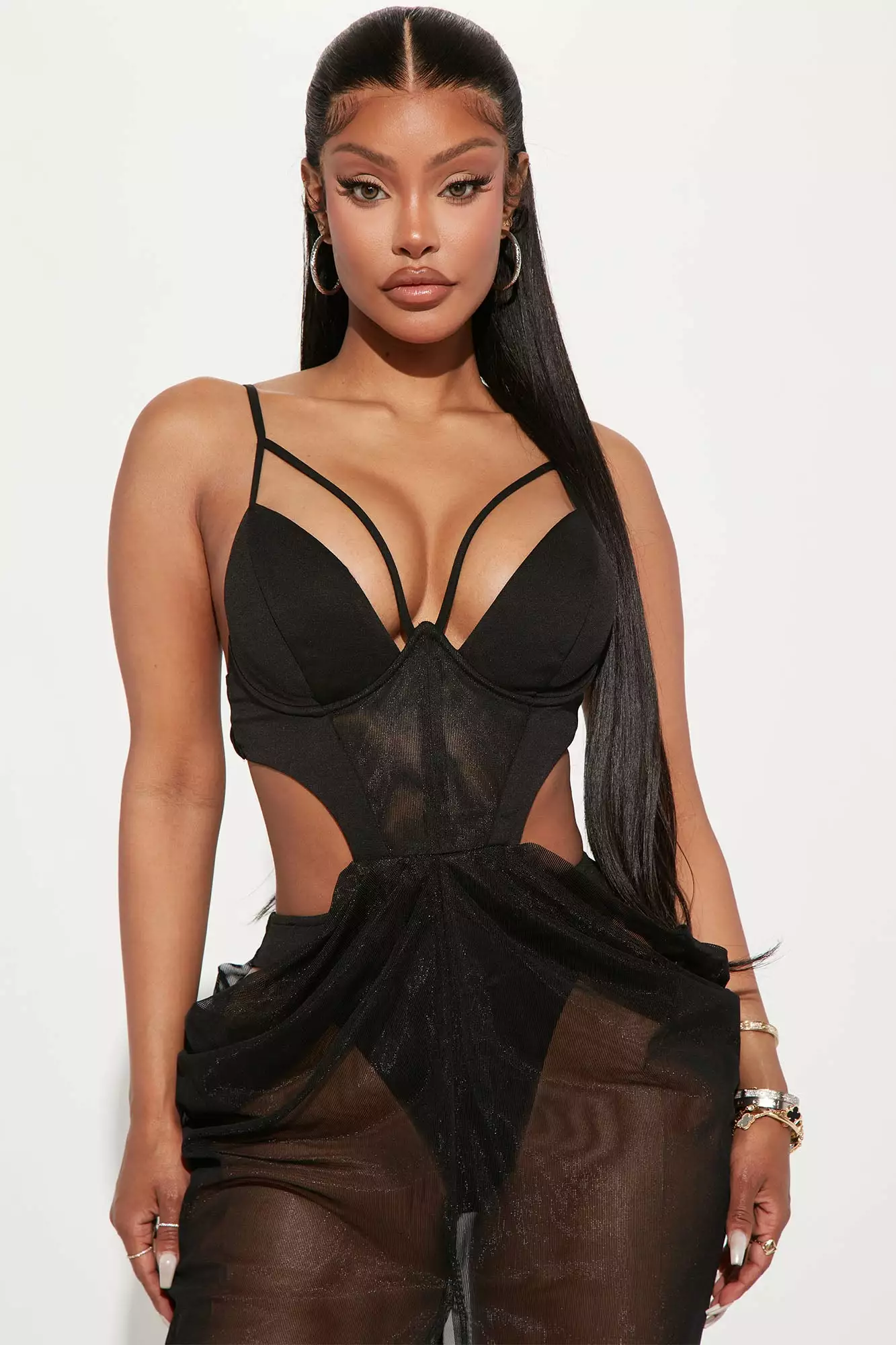 Fashion Nova Tulum Mami Maxi Dress - Black 4 Fashion Nova Tulum Mami Maxi Dress - Black - Image 2