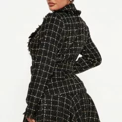 Fashion Nova Eden Blazer Midi Dress - Black 10 Fashion Nova Eden Blazer Midi Dress - Black -Fashion Nova Dresses Shop 09 07 22Studio4 DD KP 14 18 35 61 HD20082FN Black 12207 KS