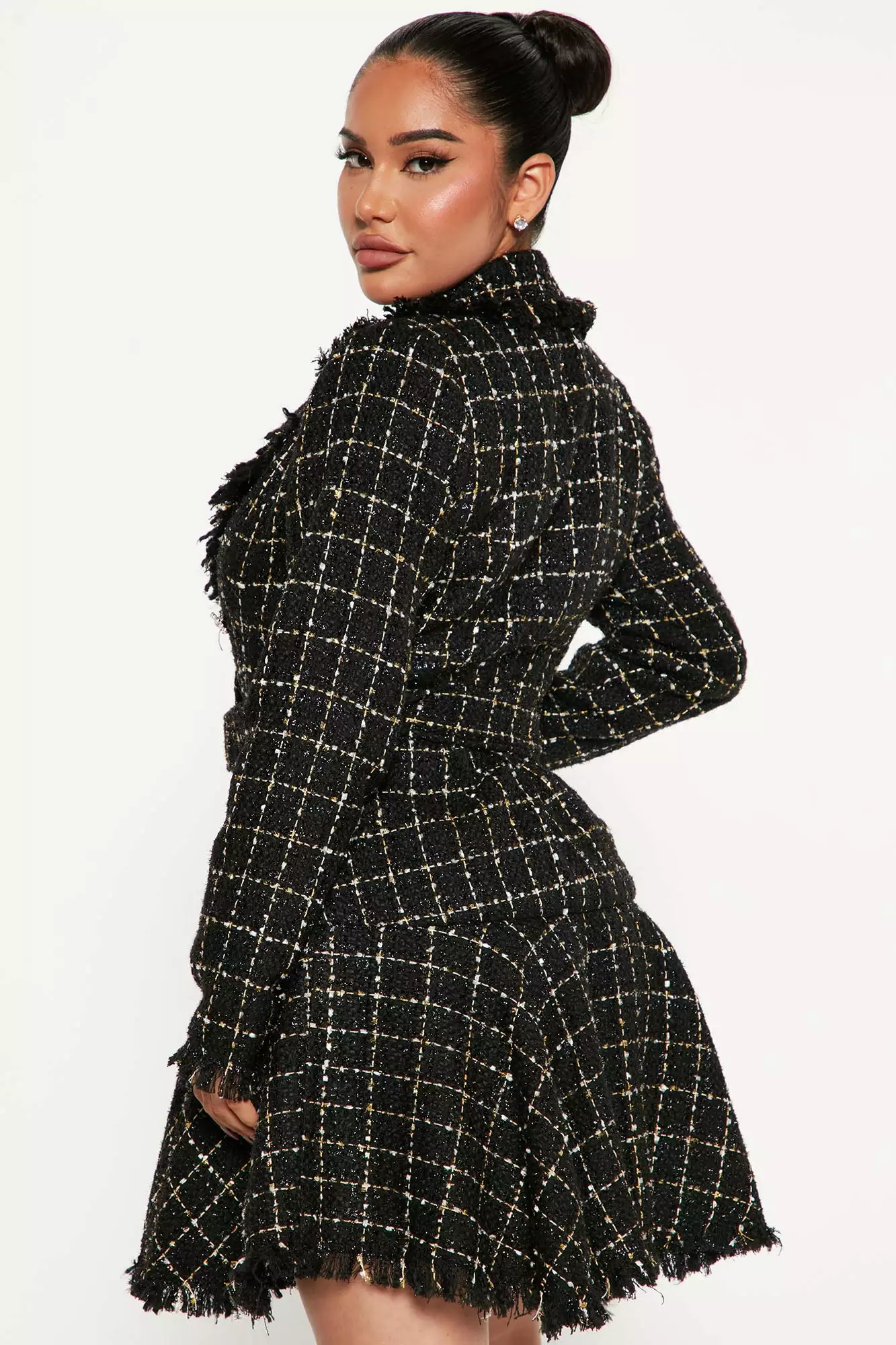 Fashion Nova Eden Blazer Midi Dress - Black 5 Fashion Nova Eden Blazer Midi Dress - Black - Image 3