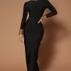 Fashion Nova Cleo Embellished Maxi Dress - Black/Gold -Fashion Nova Dresses Shop 09 07 22Studio7 CE 10 05 02 2 A64906 Black 0006 SG