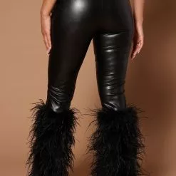 Fashion Nova Ashlee Faux Leather Pants - Black -Fashion Nova Dresses Shop 09 07 22Studio7 CE RL 10 49 25 9 22GWF0509 Black 0068 PB