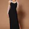 Fashion Nova Tina Halter Maxi Dress - Black