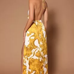Fashion Nova Anna Sleeveless Maxi Dress - White/Gold -Fashion Nova Dresses Shop 09 07 22Studio7 CE RL 12 11 31 22 DR2529 WhiteGold 0332 SG