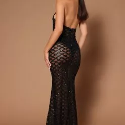 Fashion Nova Emorie Sequin Mesh Maxi Dress - Black 7 Fashion Nova Emorie Sequin Mesh Maxi Dress - Black -Fashion Nova Dresses Shop 09 07 22Studio7 CE RL 15 52 10 48 GW22X2085 Black 0337 JB