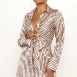 Fashion Nova Gettin' It Done Mini Shirt Dress - Pink/combo -Fashion Nova Dresses Shop 09 09 21Studio3 ME KP 09 43 24 3 LD34329G Pinkcombo 4160 KS