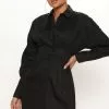 Fashion Nova Estella Shirt Dress - Black -Fashion Nova Dresses Shop 09 09 21Studio3 ME KP 13 08 35 39 HF21F653 Black 4515 KL
