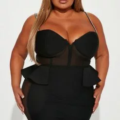 Fashion Nova Take Me With You Mini Dress - Black -Fashion Nova Dresses Shop 09 12 22Studio1 KJ KP 16 04 57 61 8D5018 Black 15209 PLUS KS