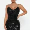 Fashion Nova Venissa Sequin Mini Dress - Black 2 Fashion Nova Venissa Sequin Mini Dress - Black -Fashion Nova Dresses Shop 09 12 22Studio3 SN AC 11 20 22 17 HMD12945 BlackSilver 2365 SG