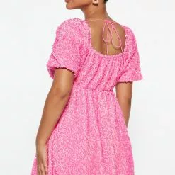 Fashion Nova Lucie Sequin Mini Dress - Pink -Fashion Nova Dresses Shop 09 12 22Studio3 SN AC 14 34 52 6 D8318C Pink 2620 JB