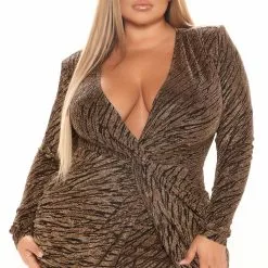 Fashion Nova Take A Risk Mini Dress - Gold -Fashion Nova Dresses Shop 09 13 21Studio1 SN KP 10 06 57 4 5253D2 Gold 3508 PLUS KL