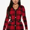 Fashion Nova Places To Be Plaid Mini Dress - Red/Black -Fashion Nova Dresses Shop 09 13 22Studio3 ME IM 11 23 57 22 J3H0436S RedBlack 3152 PB