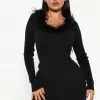 Fashion Nova Meet At Our Spot Sweater Mini Dress - Black -Fashion Nova Dresses Shop 09 13 22Studio3 ME IM 13 53 15 38 LD10633BFN Black 3365 PB