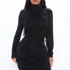 Fashion Nova You Know What I Want Midi Dress - Black -Fashion Nova Dresses Shop 09 14 20Studio2 RM ON 12 12 35 25 JD41169L Black 8274 KL