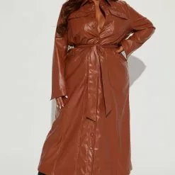 Fashion Nova Americana Faux Leather Maxi Dress - Camel -Fashion Nova Dresses Shop 09 14 22Studio2 RT IM 11 39 33 27 MO8105 Camel 0472 PLUS JB