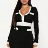 Fashion Nova Fall In Love Sweater Mini Dress - Black/combo -Fashion Nova Dresses Shop 09 14 22Studio4 ME KP 11 44 02 23 RDAE4841FN Blackcombo 14900 ES