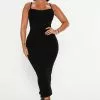 Fashion Nova Mercedes Snatched Midi Dress - Black -Fashion Nova Dresses Shop 09 14 22Studio6 DM DJ 10 08 47 1 D1560 Black 0418 EH