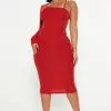 Fashion Nova Reena Ribbed Midi Dress - Brick Red -Fashion Nova Dresses Shop 09 14 22Studio6 DM DJ 10 18 01 3 RD48432L BrickRed 0440 JB