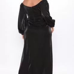 Fashion Nova Not Ready For You Maxi Dress - Black -Fashion Nova Dresses Shop 09 16 20Studio3KS OD 10 18 52 23 IDM6863EP Black PLUS 0820 JK