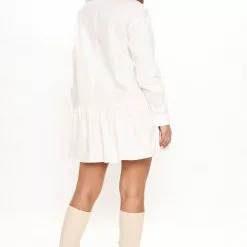 Fashion Nova Reagan Shirt Dress - Off White 12 Fashion Nova Reagan Shirt Dress - Off White -Fashion Nova Dresses Shop 09 16 21Studio3 CE ON 10 47 37 8 HF21G710 OffWhite 7404 WG