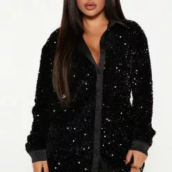 Fashion Nova Amalie T-Shirt Mini Dress - Black