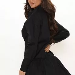Fashion Nova Reagan Shirt Dress - Black 17 Fashion Nova Reagan Shirt Dress - Black -Fashion Nova Dresses Shop 09 17 21Studio2 ME KP 11 41 11 32 HF21G710 Black 1018 DC