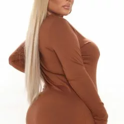 Fashion Nova Good Intentions Maxi Dress - Chocolate -Fashion Nova Dresses Shop 09 17 21Studio3 CE KG 13 46 56 33 JD35421L Chocolate 0512 PLUS PB