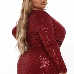 Fashion Nova Shine Away Sequin Maxi Dress - Burgundy 23 Fashion Nova Shine Away Sequin Maxi Dress - Burgundy -Fashion Nova Dresses Shop 09 20 21Studio4 JP RL 15 04 09 51 4103D Burgundy 3561 PLUS PB