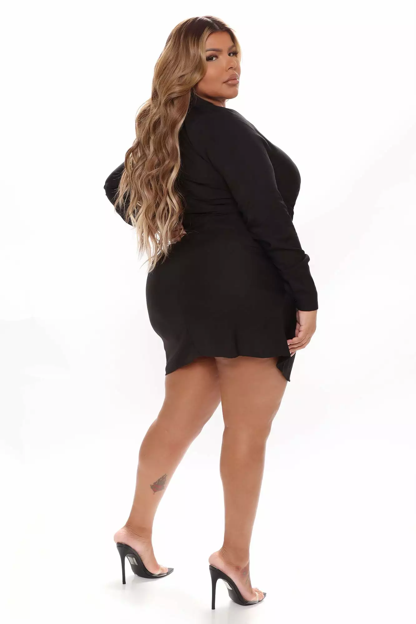 Fashion Nova It's Happy Hour Mini Dress - Black 8 Fashion Nova It's Happy Hour Mini Dress - Black - Image 6
