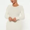 Fashion Nova Rita Ribbed Mini Dress - Cream -Fashion Nova Dresses Shop 09 21 22Studio4 ME DJ 10 30 43 14 RD47560L Cream 0086 JB JB