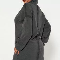 Fashion Nova Moni Sweatshirt Dress - Charcoal -Fashion Nova Dresses Shop 09 21 22Studio4 ME DJ 10 49 09 19 CFD1293L Charcoal 0137 EH