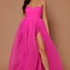 Fashion Nova Elle Tulle Gown - Pink