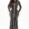 Fashion Nova Party Moves Sequin Maxi Dress - Black -Fashion Nova Dresses Shop 09 22 21Studio2 JP DJ 11 39 24 43 VD7605M Black 0623 PB