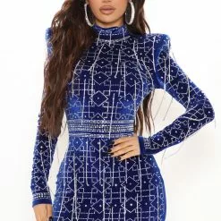 Fashion Nova Find Me On Stage Mini Dress - Royal -Fashion Nova Dresses Shop 09 22 21Studio2 JP DJ 11 42 11 44 BDS50280 Royal 0633 PB
