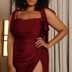 Fashion Nova Under The Stars Maxi Dress - Wine -Fashion Nova Dresses Shop 09 22 22Studio5 RM CM 10 55 15 8 MF2935 Wine 7751 PLUS SG