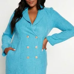 Fashion Nova Lucky Blazer Dress - Aqua 11 Fashion Nova Lucky Blazer Dress - Aqua -Fashion Nova Dresses Shop 09 26 22Studio4 MS KP 14 02 31 20 T7211 Aqua 1301 PLUS JB