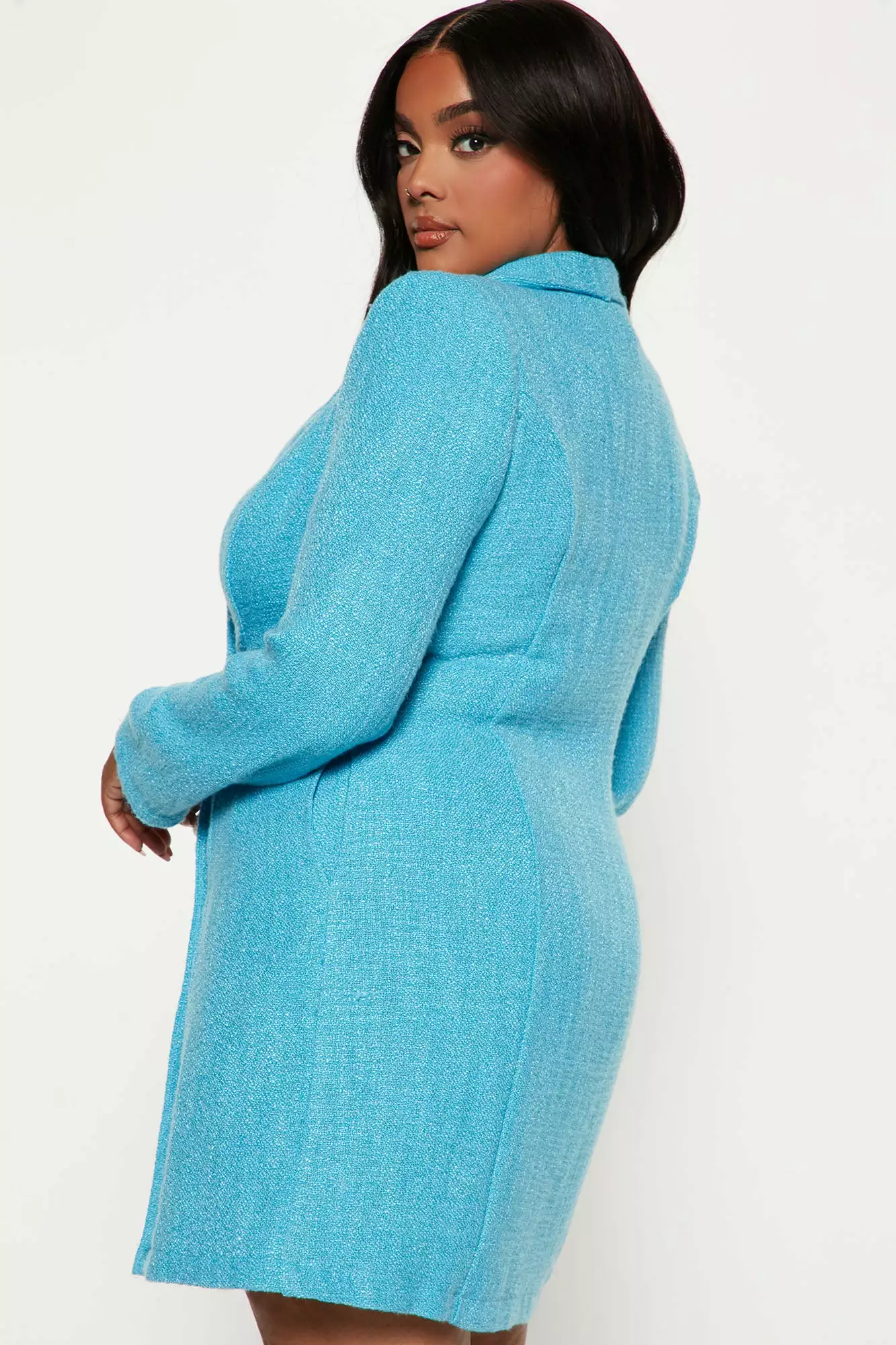 Fashion Nova Lucky Blazer Dress - Aqua 8 Fashion Nova Lucky Blazer Dress - Aqua - Image 6