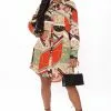 Fashion Nova The Boss Printed Shirt Dress - Taupe/combo -Fashion Nova Dresses Shop 09 29 20Studio4 AP TB 10 53 48 14 DSHR801A Taupecombo 53167 JK