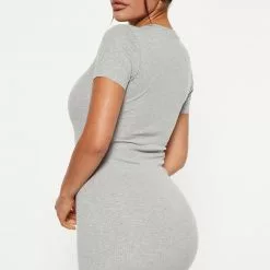 Fashion Nova Shell Ribbed Mini Dress - Heather Grey 7 Fashion Nova Shell Ribbed Mini Dress - Heather Grey -Fashion Nova Dresses Shop 09 29 22Studio4 CE KP 10 29 09 18 RD44171 HeatherGrey 2502 JB
