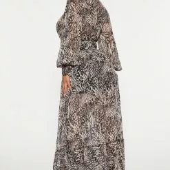 Fashion Nova Latecia Maxi Dress - Black/combo -Fashion Nova Dresses Shop 09 29 22Studio4 CE KP 13 48 08 56 DM2702 Blackcombo 2938 WG