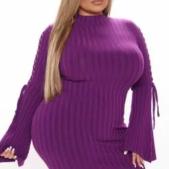 Fashion Nova Next To Me Knit Dress - Purple 17 Fashion Nova Next To Me Knit Dress - Purple -Fashion Nova Dresses Shop 09 30 21Studio4 DM RL 11 49 44 31 21488 Purple 0035 PLUS PB