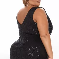 Fashion Nova Brightest Star Sequin Maxi Dress - Black 17 Fashion Nova Brightest Star Sequin Maxi Dress - Black -Fashion Nova Dresses Shop 09 30 21Studio4 DM RL 13 35 12 44 1760FN Black 0207 PLUS KS