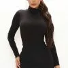 Fashion Nova Serious Attitude Ribbed Mini Dress - Black 1 Fashion Nova Serious Attitude Ribbed Mini Dress - Black -Fashion Nova Dresses Shop 10 01 21Studio2 SN KP 13 32 00 60 RD44326L Black 4375 MH