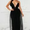 Fashion Nova Julianna Tulle Maxi Dress - Black 1 Fashion Nova Julianna Tulle Maxi Dress - Black -Fashion Nova Dresses Shop 10 03 22Studio4 KS KP 13 02 35 54 HMD13545 Black 8103 JB